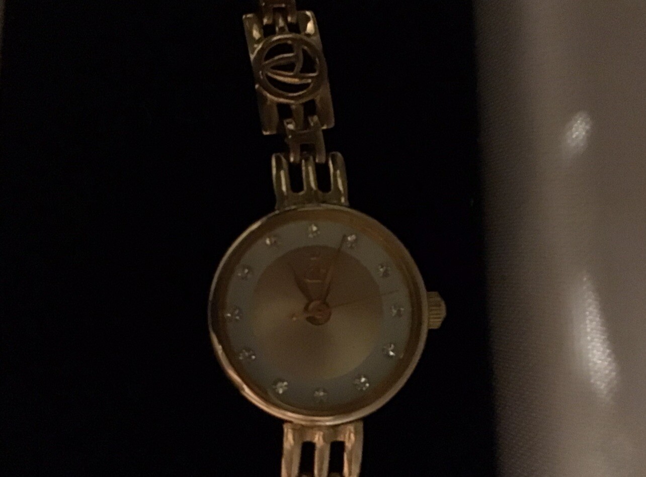 ladies 9ct gold wrist watch eBay