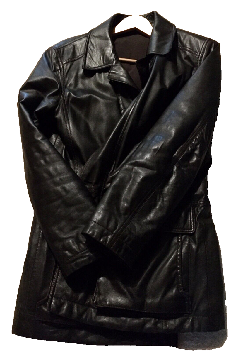 Vintage Armani Collezioni Mens Lambskin Leather Jacket Coat | eBay