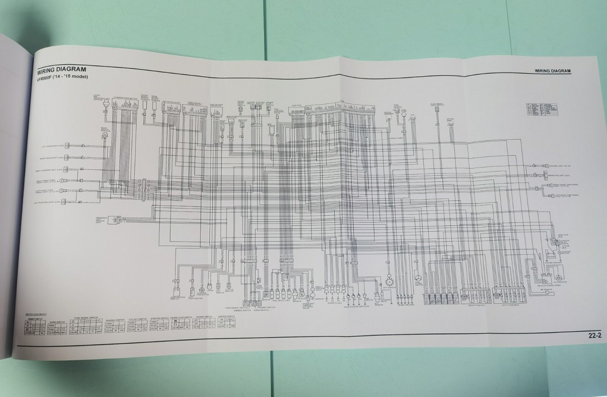 Honda VFR800F VFR800X 2017 Shop Manual Service manual | eBay