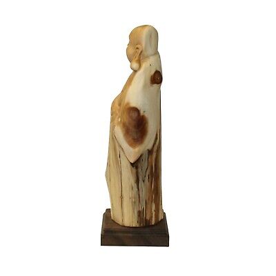 Chinese Cypress Wood Carved Irregular Shape Happy Buddha Statue ws977S Chinese Cypress Wood Carved Irregular Shape Happy Buddha Statue ws977S