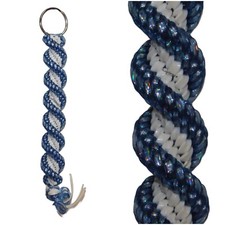 Keychain Holo Blue White FAST SHIPPING
