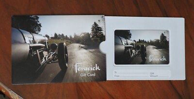 FENWICK UK GESCHENKKARTE MIT ORDNER. KEIN WERT. SAMMLERSTÜCK LOT 1