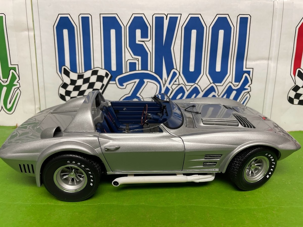 Chevrolet Corvette Grand Sport Roadster 1964 Miniature 1/18 Exoto 18037, Jaune