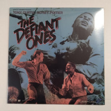  Laserdisc THE DEFIANT ONES / Tony Curtis / Sidney Poitier / SEALED