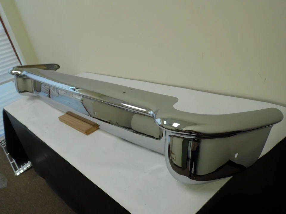 1956 Buick Roadmaster Rear Bumper *Original Triple Plated - Image 3 of 4