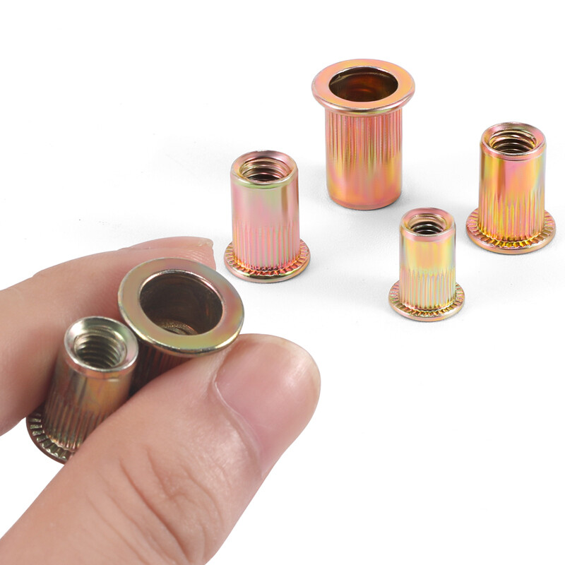 120/240/600 Rivet Nut Kit Rivnut Nutsert Assort Nut Setter Thread ...