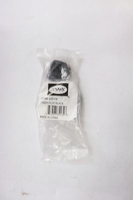 Cosmas Cabinet Knob Die-Cast Zinc Flat Black 1'' x 1-1/4'' x 1-1/4'' 4391FB