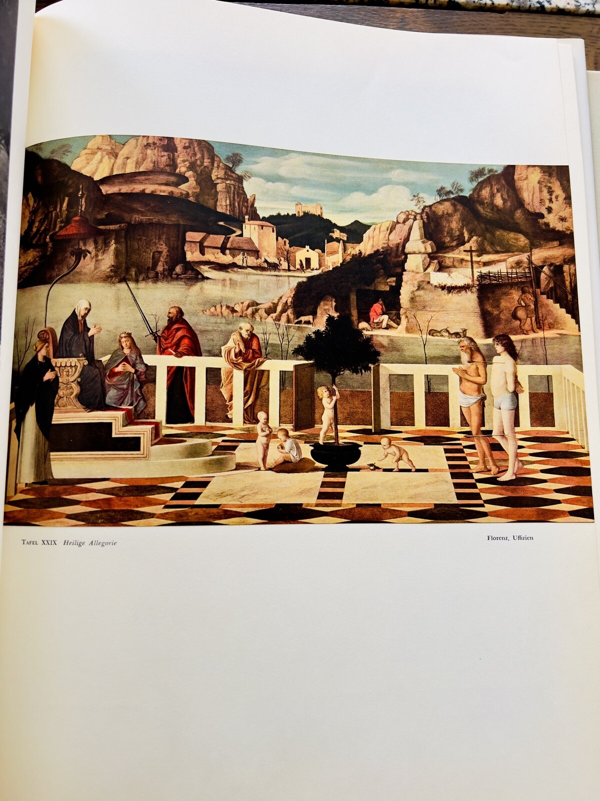 Vintage Book Giovanni Bellini Pictures Colour Plates Art Folio Illustration C...