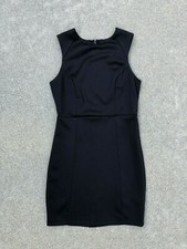 ANGL Women's LBD Peek-A-Boo Back Black Mini Dress | Medium