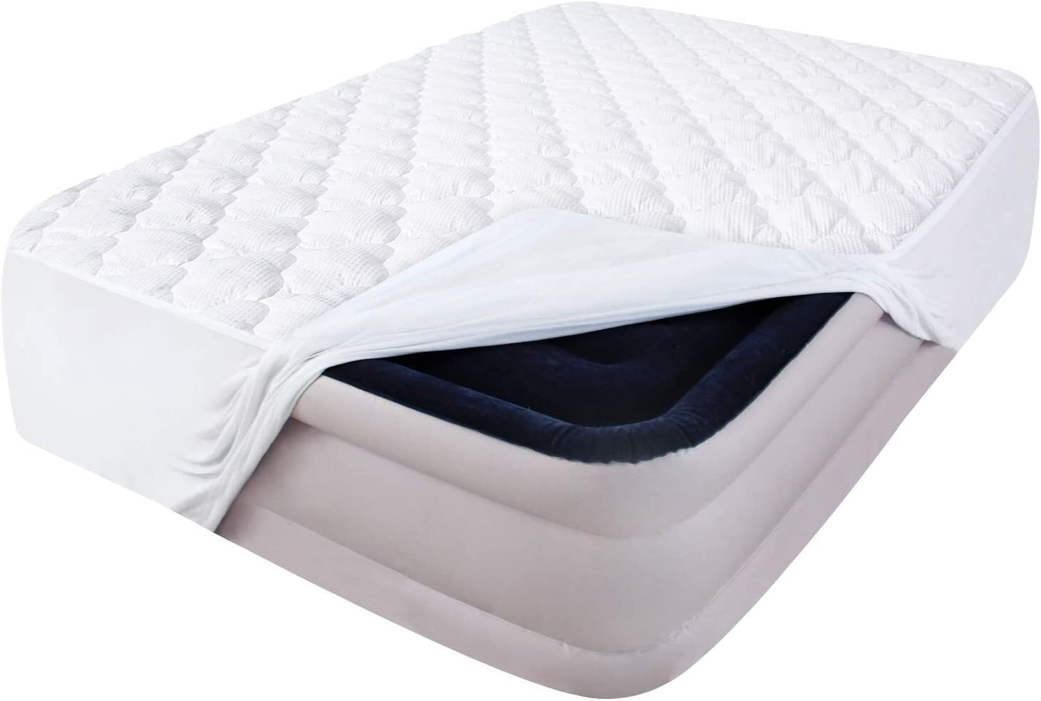 Air Mattress Cover Soft Down Alternative Fiber Pillow Top Ma