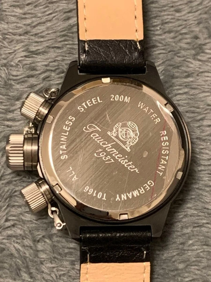 Tauchmeister 1937 T0166 Quartz Watch Aeromatic Unworn Men's German Military Styl - Image 2 of 4