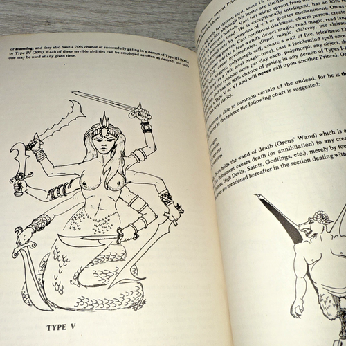 AD&D 1976 1st Ed Eldritch Wizardry Supplement III Ancient & Powerful Magic VTG - Picture 8 of 10