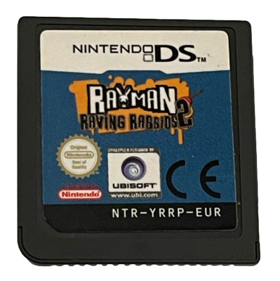 Rayman Raving Rabbids 2 Nintendo DS 2DS 3DS Game *Cartridge Only*