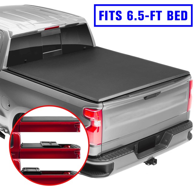 for 2014-2020 Toyota Tundra Sr5 DBC CAB 6.5 FT Truck Bed Tri-fold