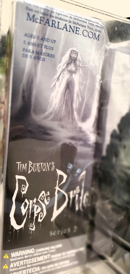 VHTF! ¡NUEVO EN CAJA! ¡Sin usar, en caja! McFARLANE TOYS 6" TIM BURTON'S CORPSE BRIDE SERIE 2 (EMILY) Foto 4 de 4