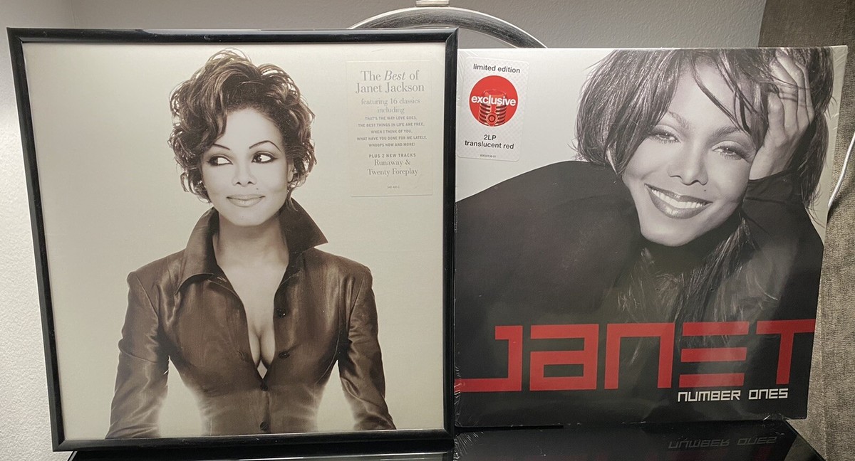 Janet Jackson Design Of A Decade 1986-1996 LP vinyl record Used