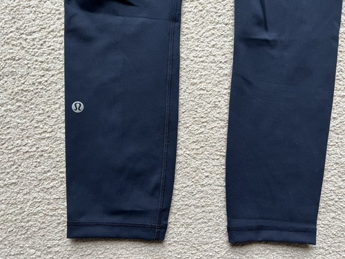 Lululemon Invigorate HR Crop 23” LW6BDVS TRNV True Navy Blue Size 4 Pockets New - Picture 6 of 7