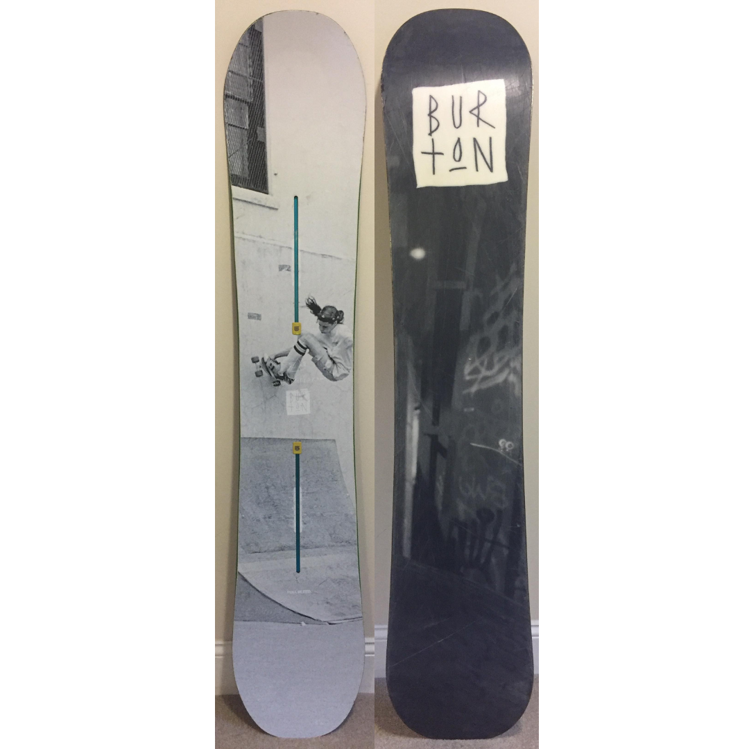 Limited FULL BLEED Burton JOYSTICK 150cm Snowboard Rare Limited FULL BLEED Burton JOYSTICK 150cm Snowboard Rare