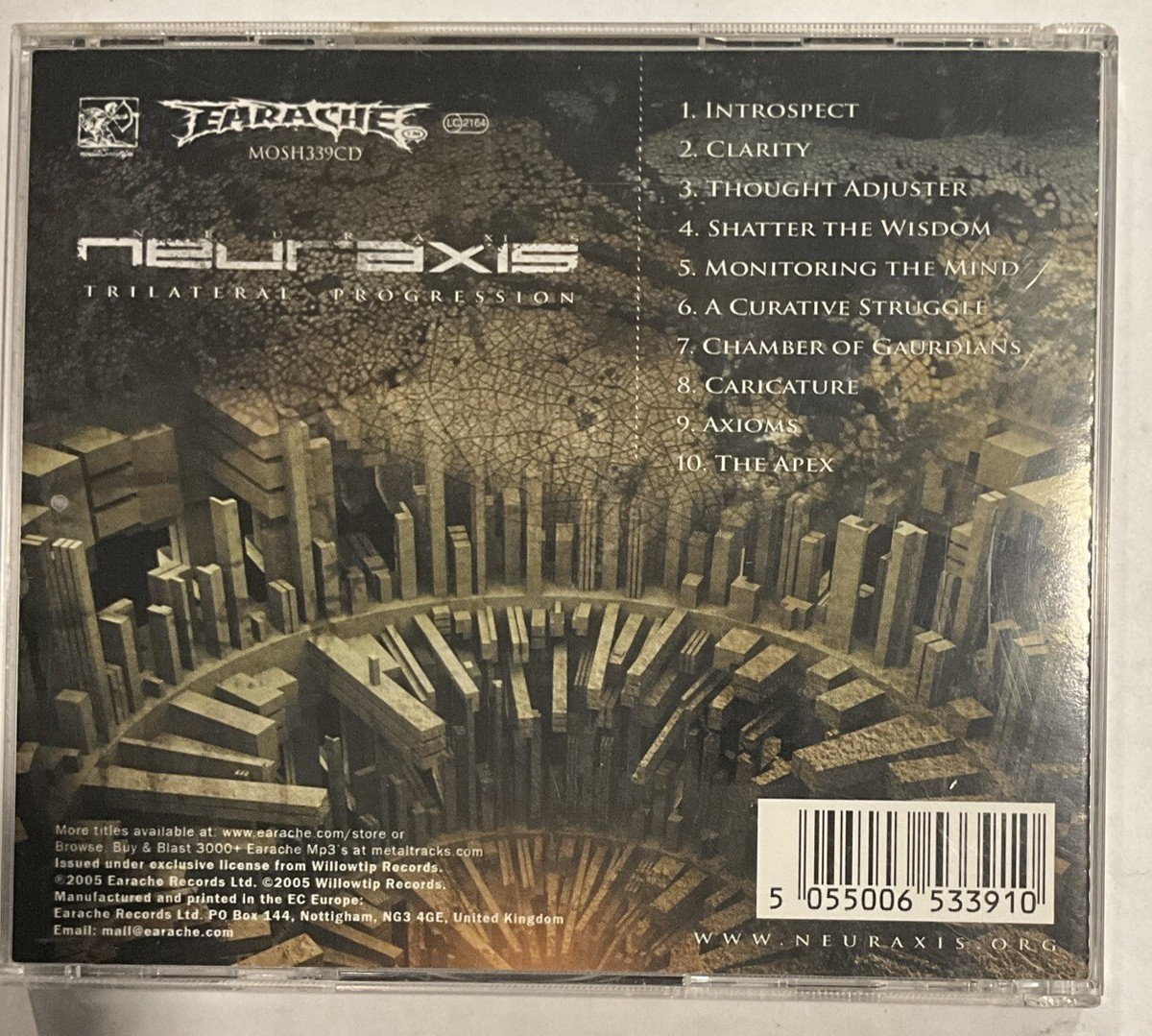 Neuraxis – Trilateral Progression CD 2005 Willowtip – WT038 | eBay