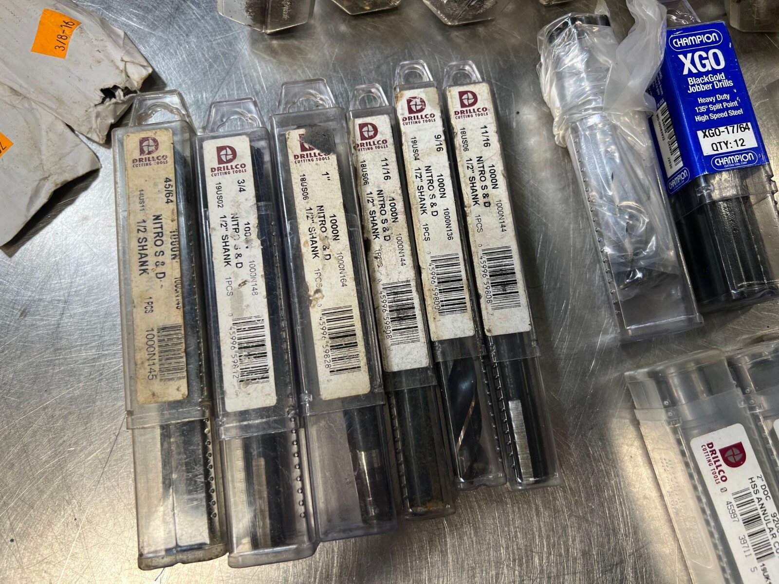 Slugger / Champion / Norseman / Drillco Annular Cutter Bits Drill Press