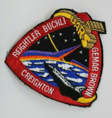 NASA UARS Upper Atmosphere Research Satellite Space Shuttle STS-48 Patch 4''