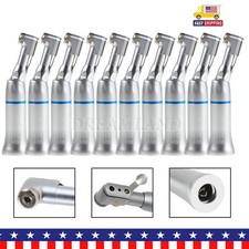 10 NSK Style Dental Low Slow Speed Handpiece Contra Angle Latch E-type 1:1