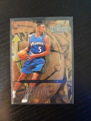 1997-98 Metal Universe Championship #18AM Juwan Howard All-Millenium Wizards