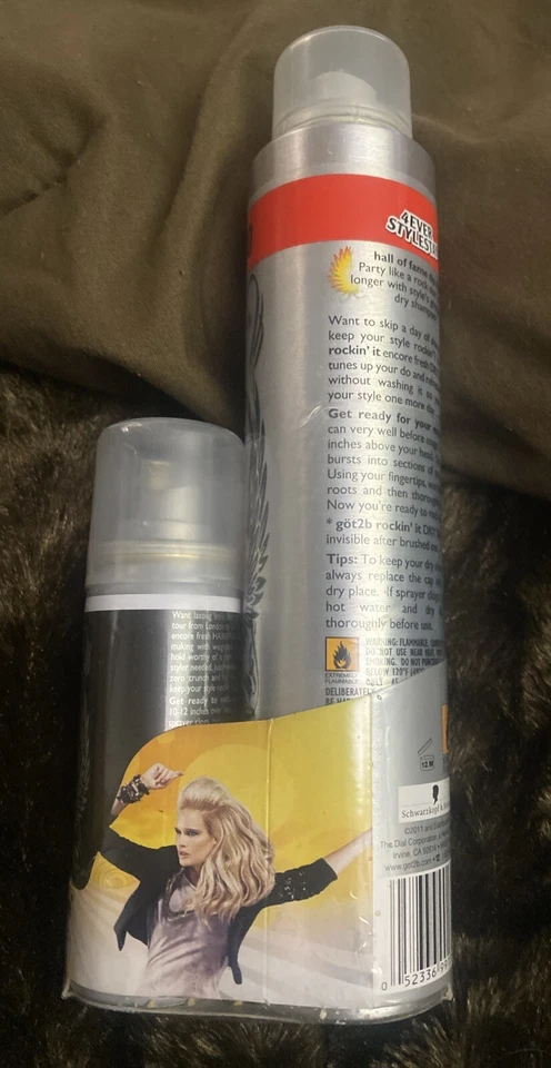 Schwarzkopf Got2b Rockin' It 4ever Stylestay Encore Dry Shampoo, 4.3oz PLUS GIFT - Image 2 of 4