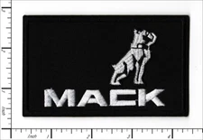 26 Pcs Embroidered Iron on patches Mack Truck Black 104x64mm AP063mC2