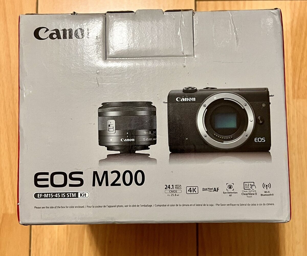 Canon EOS M200 24.1 MP Mirrorless Interchangeable Lens Canon EOS M200 24.1 MP Mirrorless Interchangeable Lens