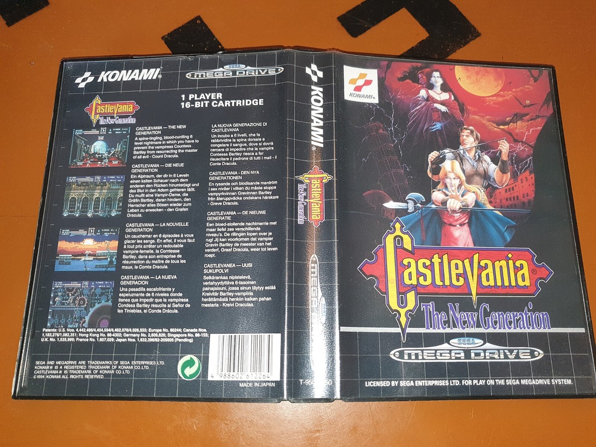 SEGA Mega Drive - CastleVania The New Generation - TOP / MD Spiel