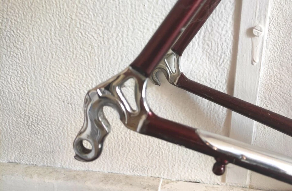 Notar Of Lyon  Reynolds 753 Frame Service Des Courses 56cm Campagnolo Record C - Photo 3/4