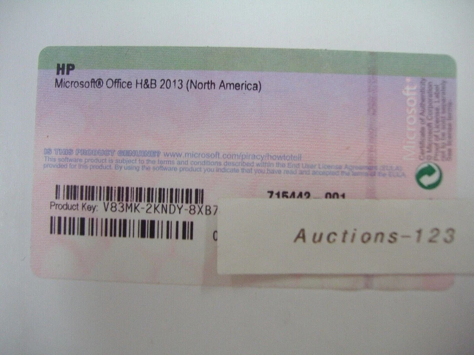 Microsoft Office 2013 Home and Business Full DVD Version for Win 7/8/10/11 =NEW= - Image 4 of 4