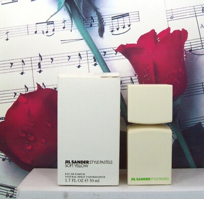 Jil Sander Style Pastels Soft Yellow EDP Spray 1.7 FL. OZ. NTWB