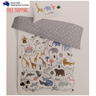 cot quilt cover set