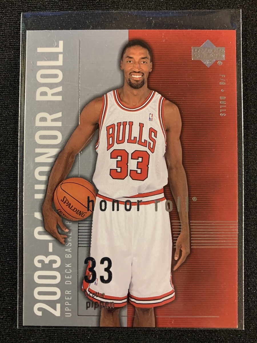 Scottie Pippen 2003-04 Upper Deck Honor Roll #8 CHICAGO Scottie Pippen 2003-04 Upper Deck Honor Roll #8 CHICAGO