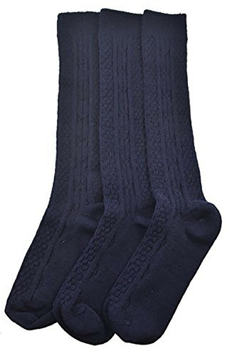 Women and Girls Socks, School and College Uniform Socks, Knee High 3 Pair Socks - 第 73/95 張圖片