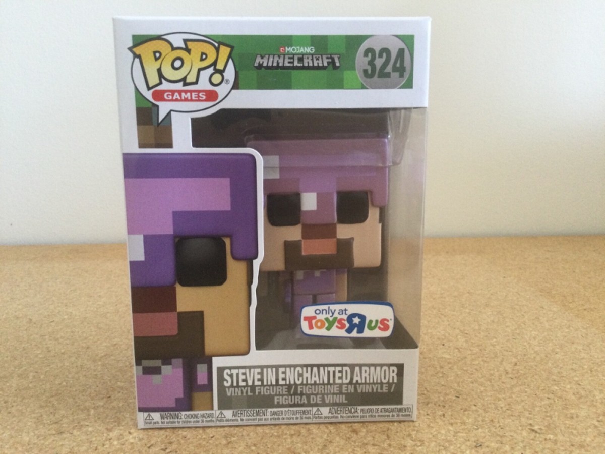 Funko Minecraft Steve in Enchanted Armo
