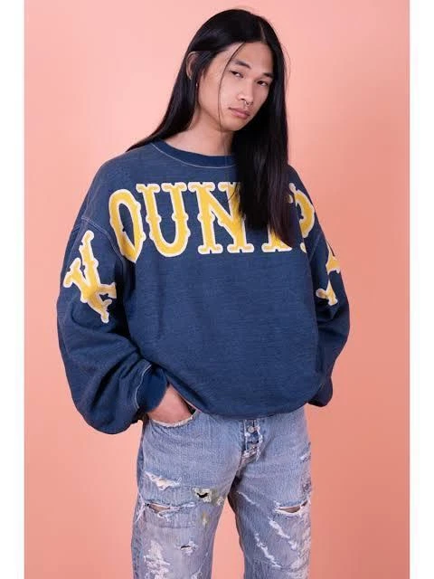 KAPITAL capital kapital kountry indigo sweatshirt L