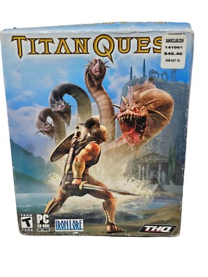 Titan Quest BIG BOX PC 2006 Windows 2000 Or XP PC CD-ROM New