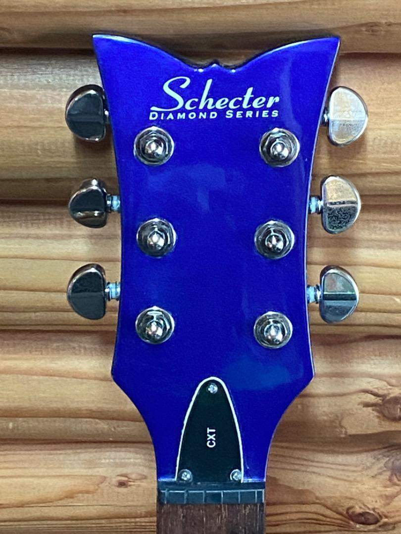Electric Guitar Schecter Diamond Series Trouble CXT Blue | eBay Electric Guitar Schecter Diamond Series Trouble CXT Blue | eBay