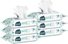 Seventh Generation Baby Wipes, Free Clear Refill with Tape Seal, 384 Count