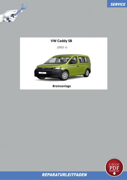 PDF VW Caddy SB (20>) Reparaturanleitung Bremsanlage-image