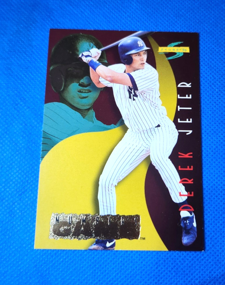 1996 Score #26 Derek Jeter Numbers Game New York Yankees