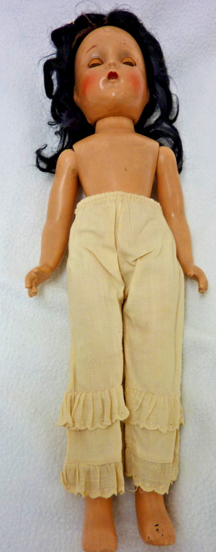 VINTAGE MADAME ALEXANDER COMPOSTION DOLL SCARLETT O’HARA 1936 - 1938  14” TALL
