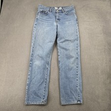 Calvin Klein Jeans Vintage Womens Size 9 Light Wash Straight Leg High Rise