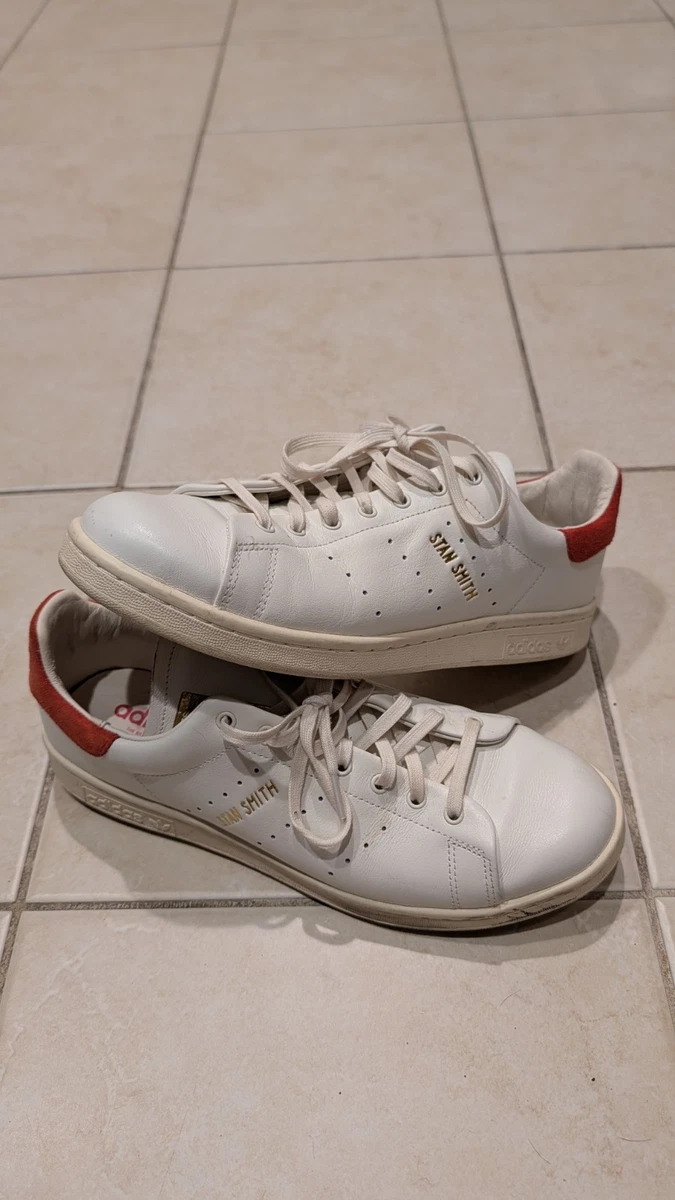adidas Men's Stan Smith Lux White Red for Sale | Authenticity