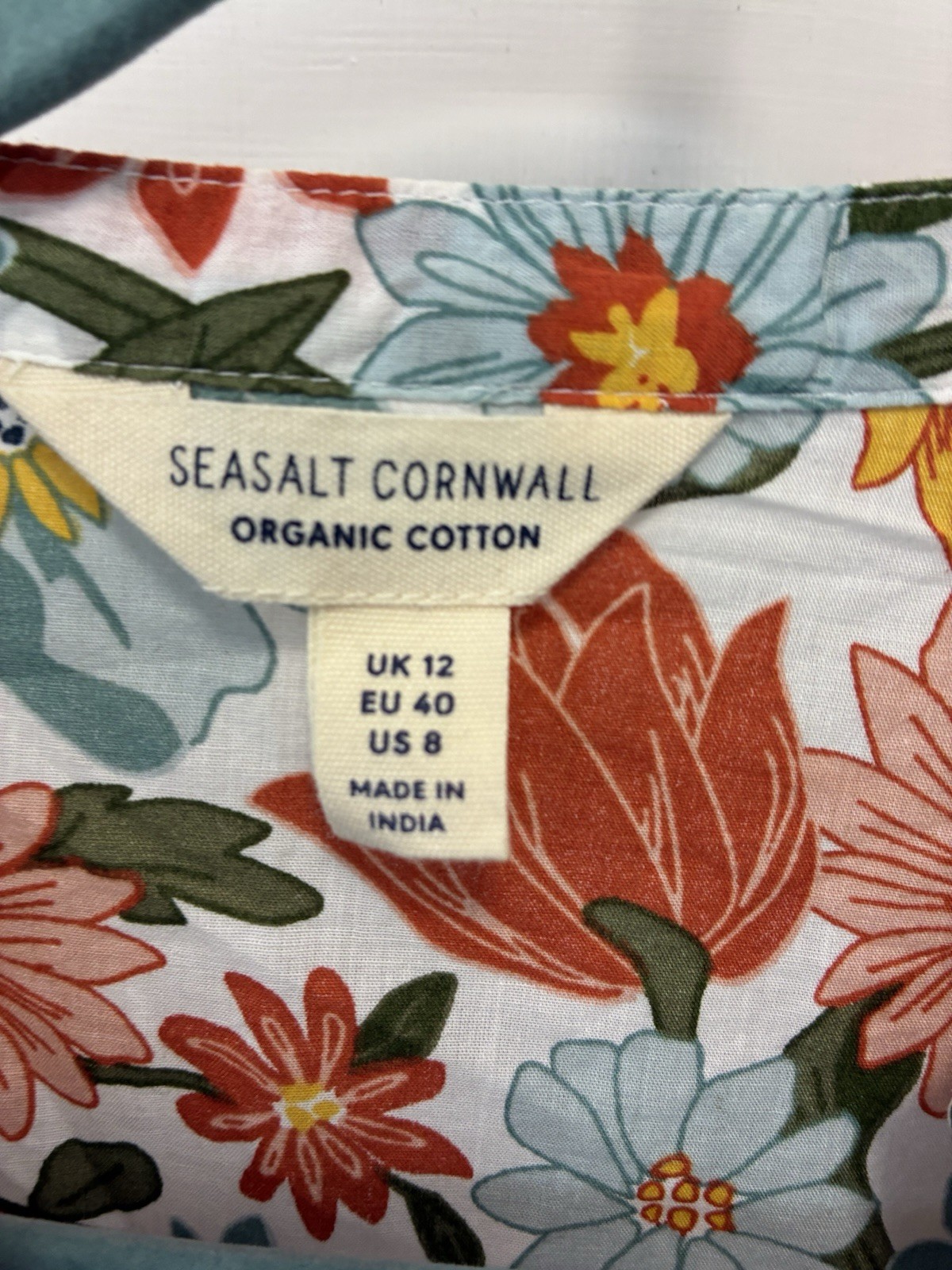 Seasalt Cornwall Rare Dragonfly Tunic Size 12 Pristine Condition 100percent Cotton image 2