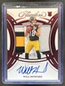 2025 Panini Flawless Will Howard Rookie Dual Patch Auto Ruby RC #15/15 Steelers