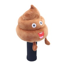 Golf Driver Club Head Cover Soft Plush Novelty Golfer Gift Transport Protect